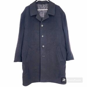 Baroni Mens 100% Cashmere Long lenght‎ black Blazer Jacket Size 46R